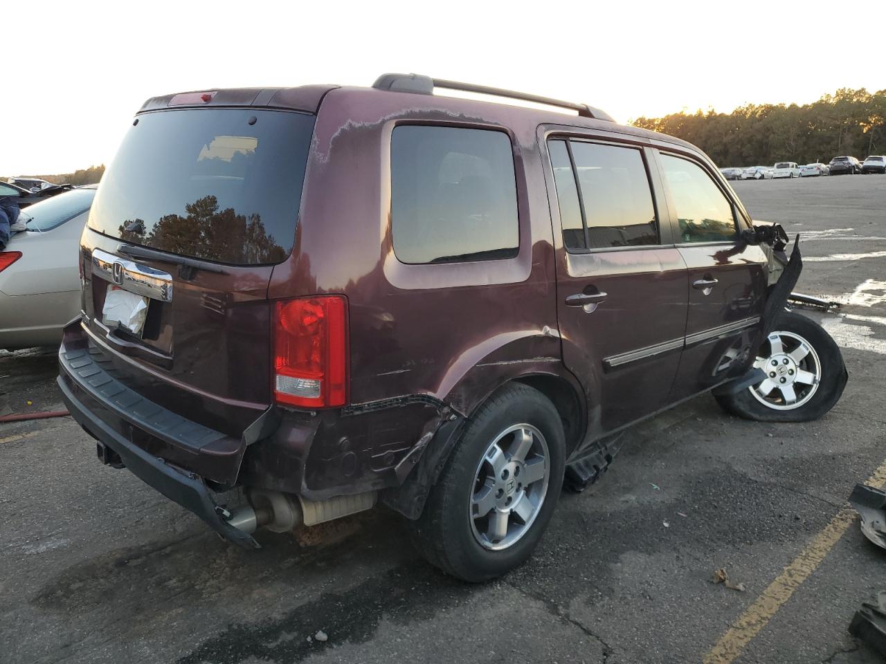 5FNYF38919B006345 2009 Honda Pilot Touring