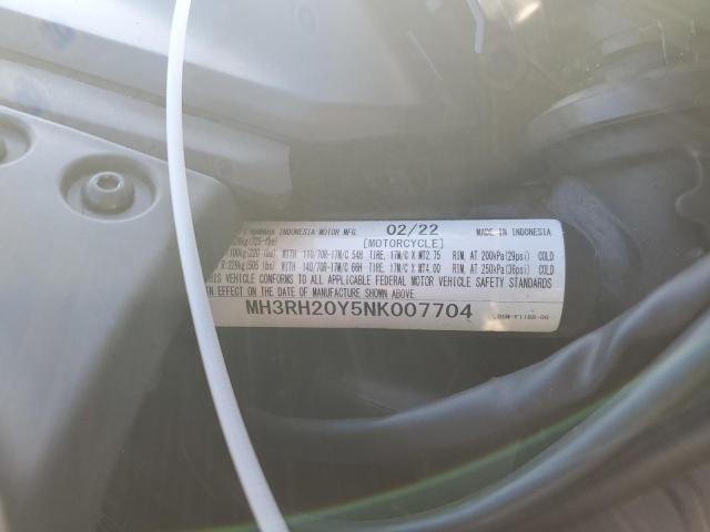2022 YAMAHA MT-03 MH3RH20Y5NK007704