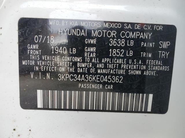 2019 HYUNDAI ACCENT LIM - 3KPC34A36KE045362