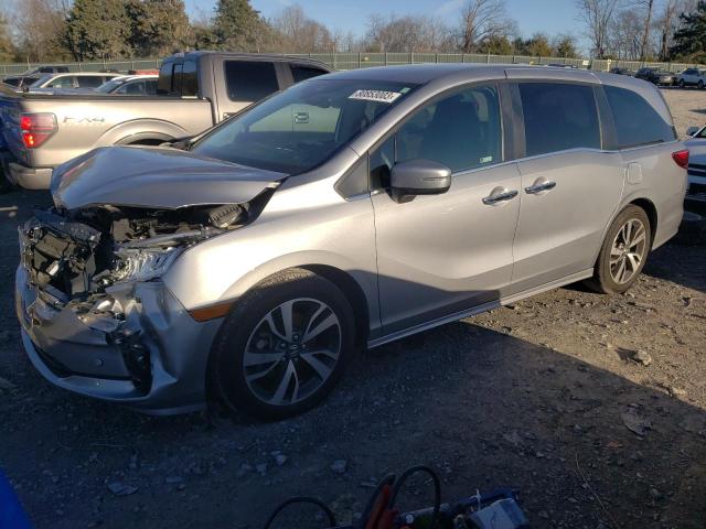 Lot #2485369662 2023 HONDA ODYSSEY TO salvage car