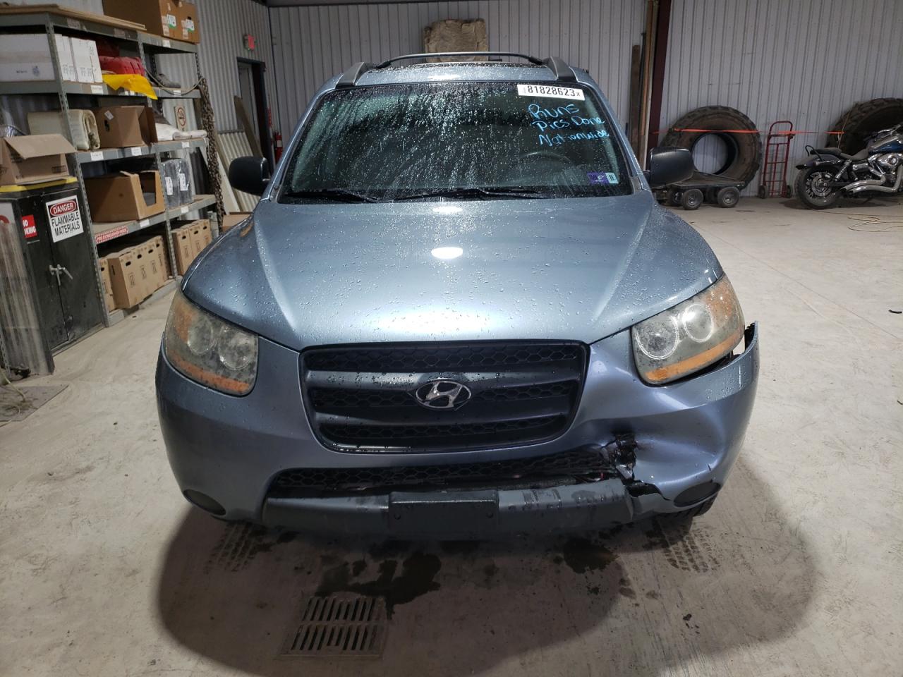 5NMSG73D59H321234 2009 Hyundai Santa Fe Gls