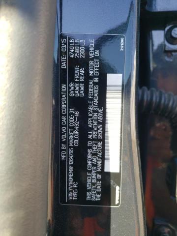 2015 VOLVO V60 PLATIN YV140MEMXF1264795