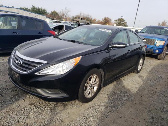 Hyundai Sonata 2014 черная