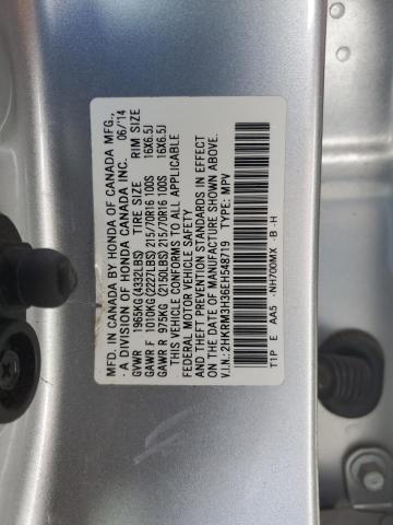 2HKRM3H36EH548719 | 2014 HONDA CR-V LX