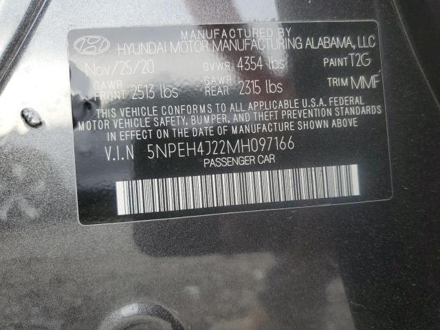 5NPEH4J22MH097166 | 2021 Hyundai sonata limited