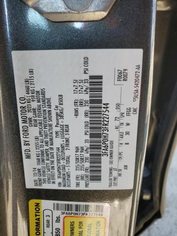 3FA6P0H73FR227544 | 2015 FORD FUSION SE