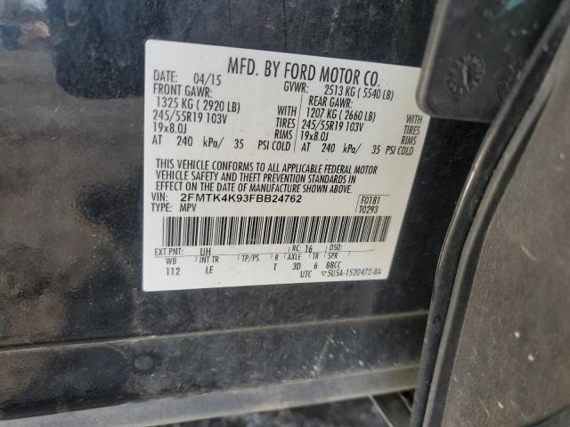 2FMTK4K93FBB24762 | 2015 FORD EDGE TITAN