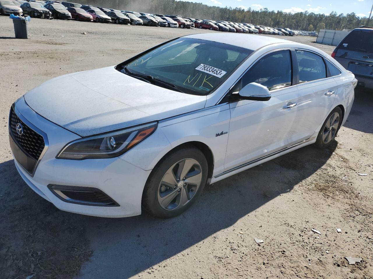 2017 Hyundai Sonata Hybrid vin: KMHE34L19HA059705