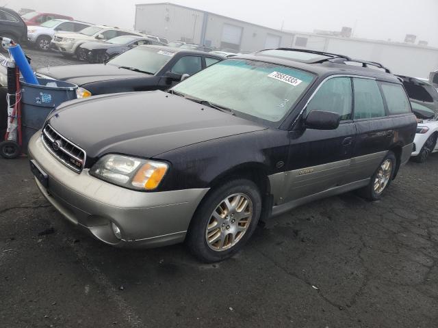 Lot #2425254487 2002 SUBARU LEGACY OUT salvage car