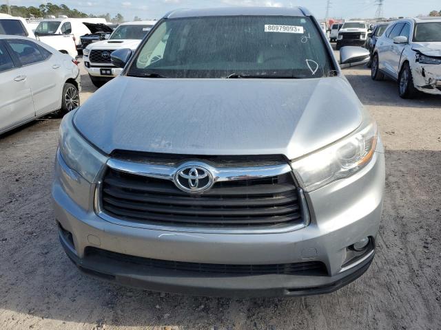 VIN 5TDJKRFH7FS128967 2015 Toyota Highlander, Xle no.5