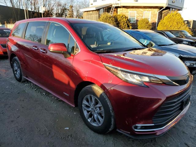 5TDYSKFC2MS006556 | 2021 TOYOTA SIENNA XLE