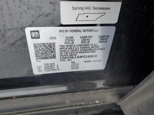 1GKKNLLS4PZ140619 | 2023 GMC ACADIA AT4