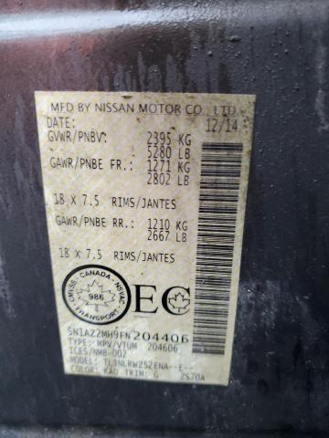 2015 NISSAN MURANO S - 5N1AZ2MH9FN204406