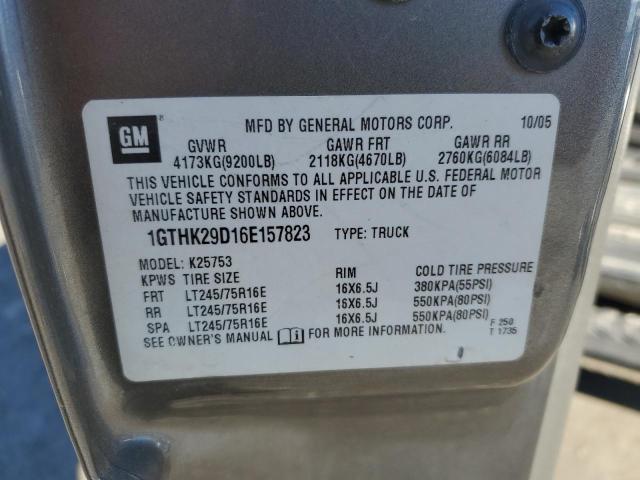 1GTHK29D16E157823 2006 GMC Sierra K2500 Heavy Duty