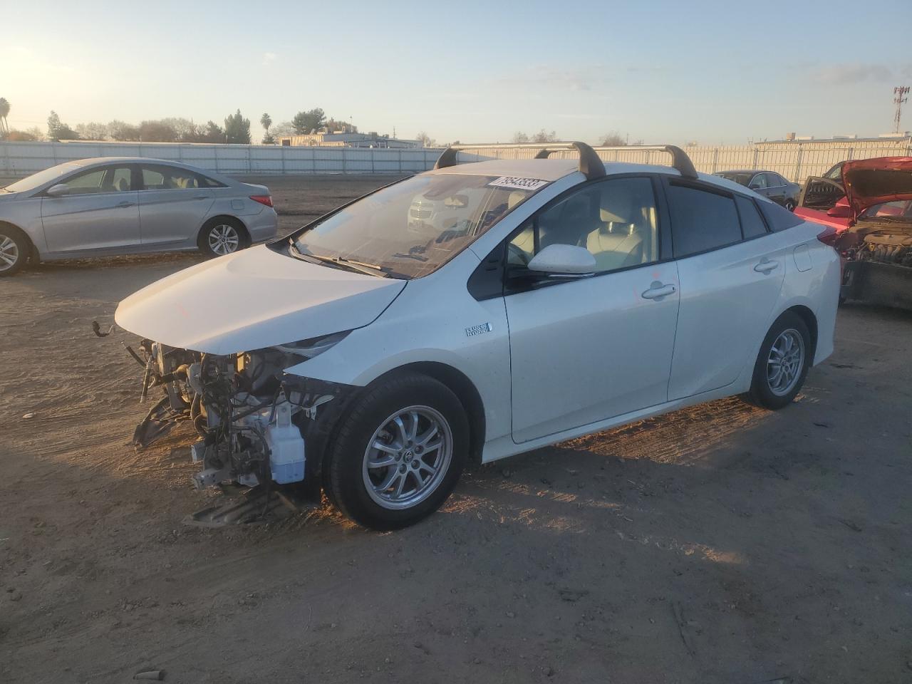 2019 Toyota Prius Prime at CA Bakersfield, Copart lot 79543533