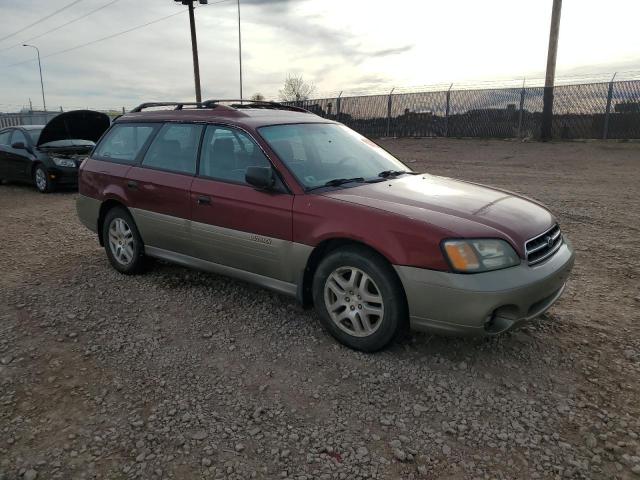 2002 Subaru Legacy Outback VIN: 4S3BH665227627199 Lot: 79149133