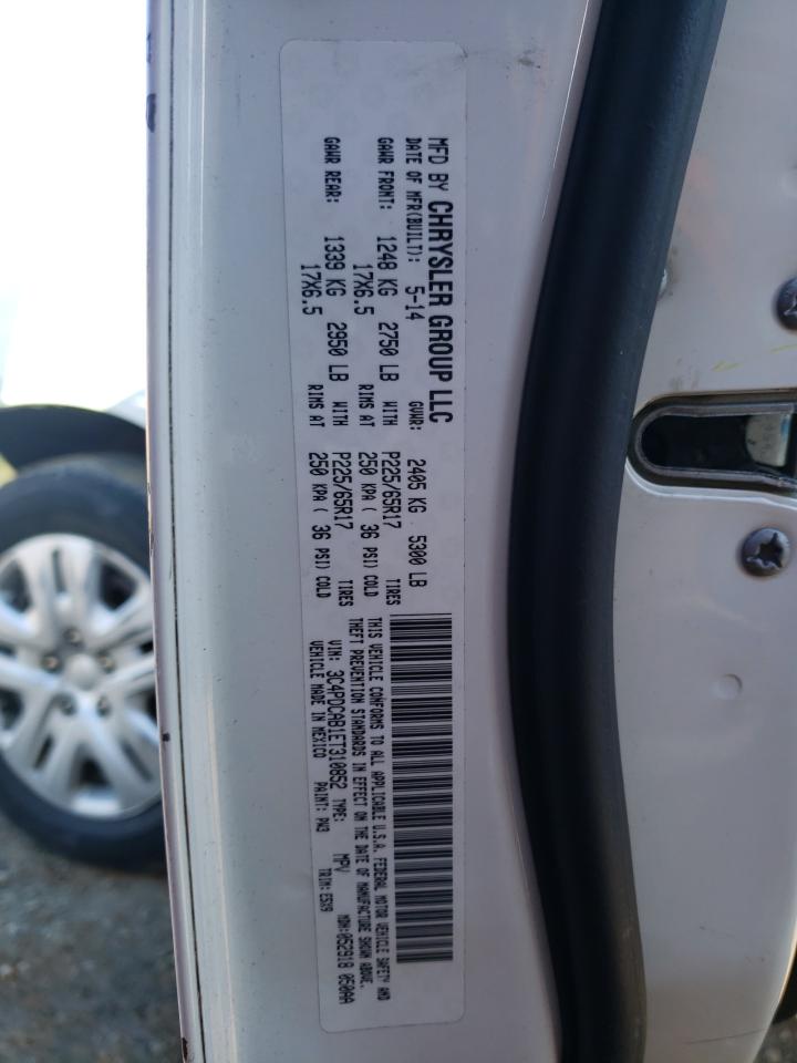 3C4PDCAB1ET310852 2014 Dodge Journey Se