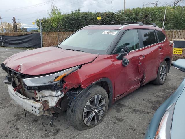 VIN 5TDKBRCH9PS124316 2023 Toyota Highlander, Hybri... no.1