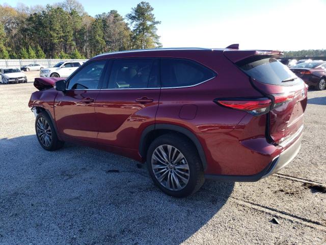 5TDFZRAH5NS123662 2022 Toyota Highlander Platinum