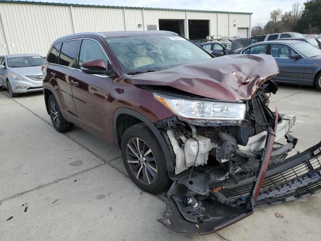 5TDJZRFH9HS447835 | 2017 TOYOTA HIGHLANDER