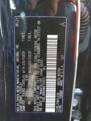 VIN 5TDLZRBH9MS126922 2021 Toyota Highlander, Xse no.13