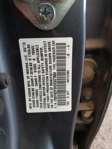 19XFB2F5XDE027884 | 2013 Honda civic lx