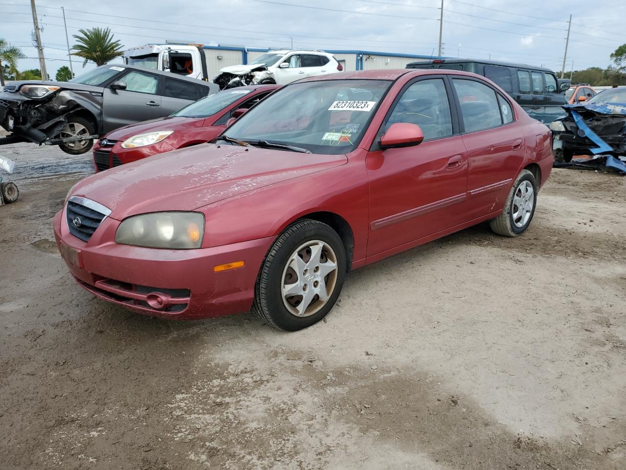 kmhdn46d44u765436 KMHDN46D44U765436 2004 Hyundai Elantra Gls
