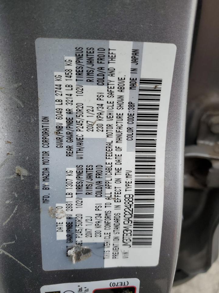 JM3TB3MV9A0224889 2010 Mazda Cx-9