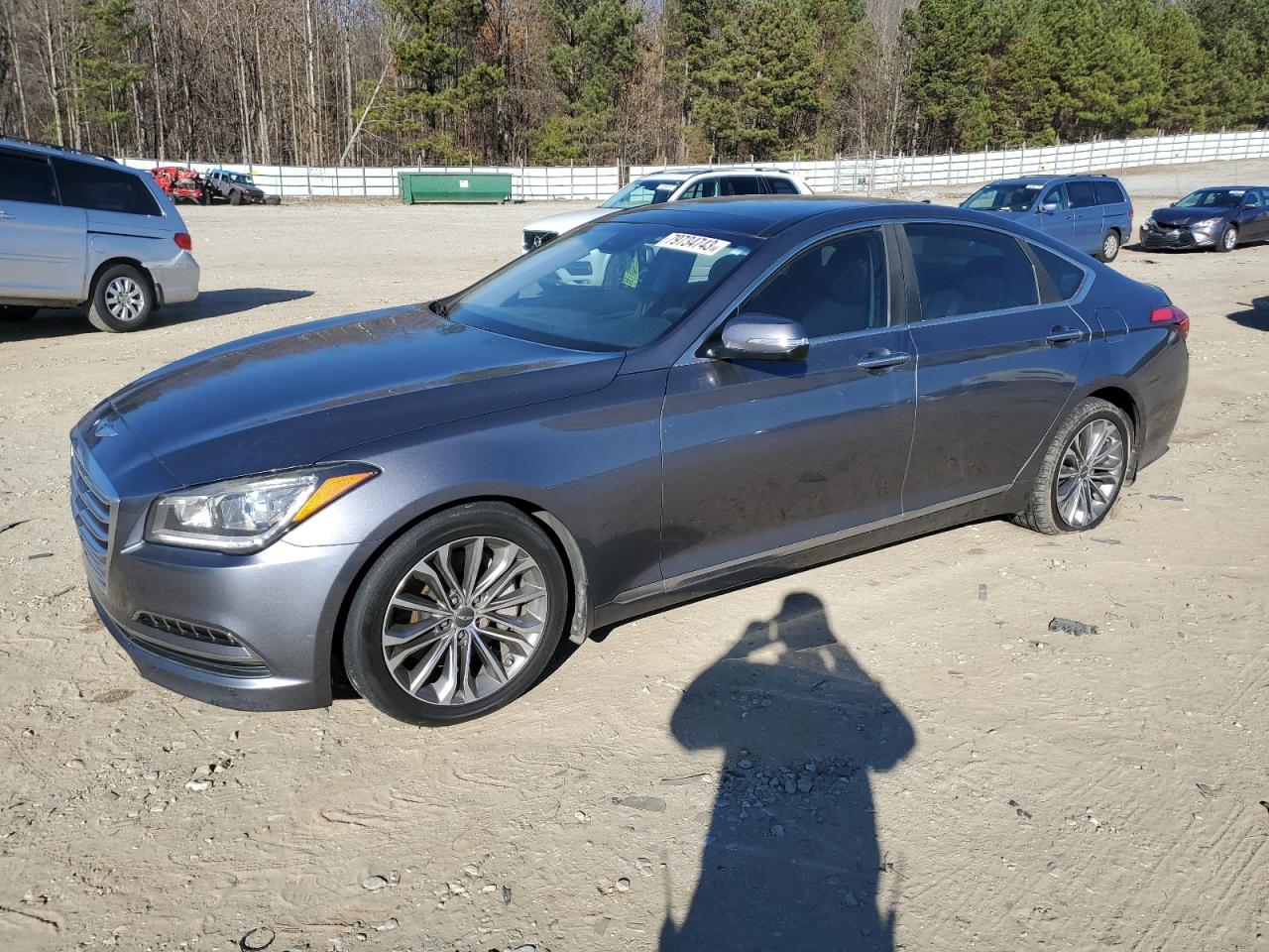 KMHGN4JEXFU069034 2015 Hyundai Genesis 3.8L