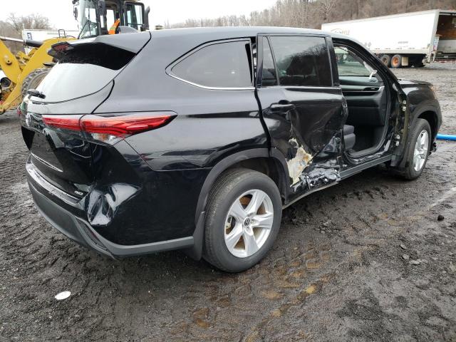 VIN 5TDCZRBH5MS072566 2021 Toyota Highlander, L no.3