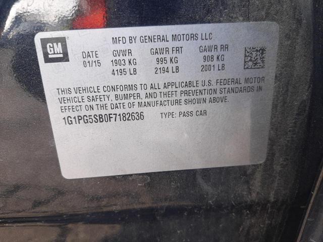 2015 CHEVROLET CRUZE LTZ - 1G1PG5SB0F7182636