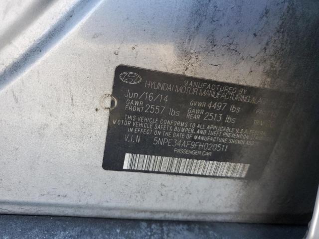 5NPE34AF9FH020511 | 2015 HYUNDAI SONATA SPO