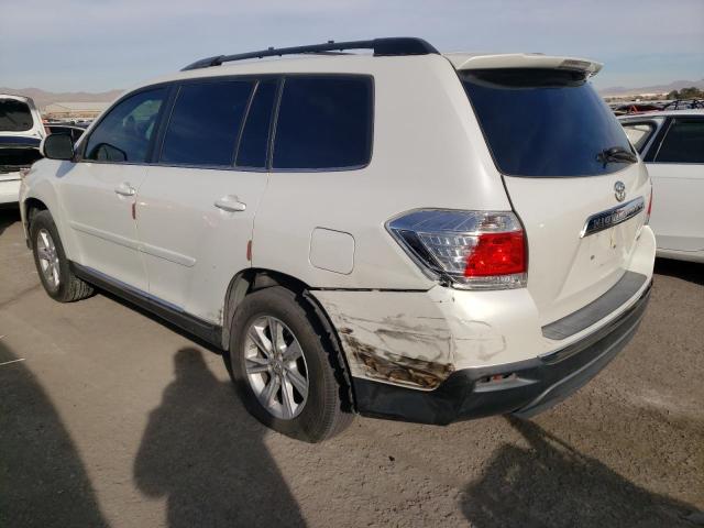 VIN 5TDBK3EH7DS218085 2013 Toyota Highlander, Base no.2