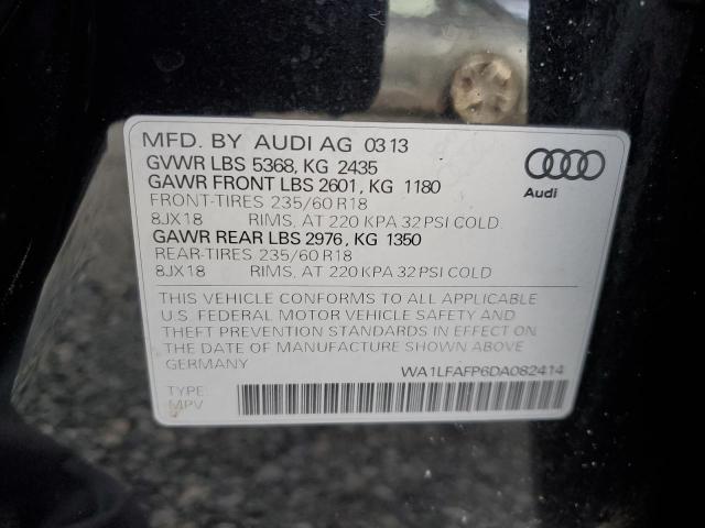 VIN WA1LFAFP6DA082414 2013 Audi Q5, Premium Plus no.13