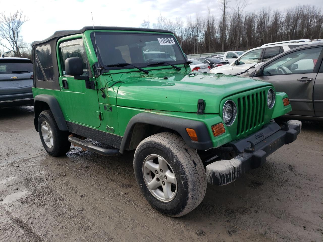 1J4FA39S34P756796 2004 Jeep Wrangler X