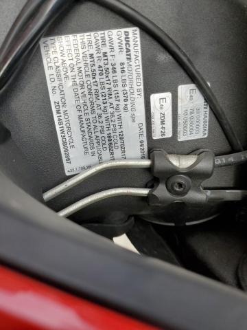 2016 DUCATI SUPERBIKE ZDM14B1W3GB002867