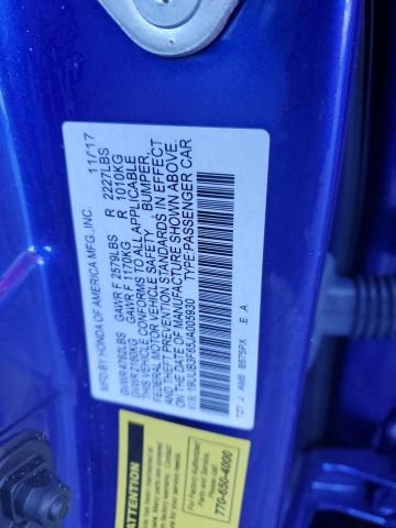 2018 ACURA TLX TECH+A - 19UUB3F65JA005930