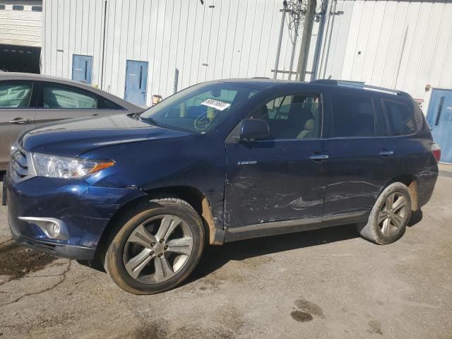 VIN 5TDYK3EH4DS120349 2013 Toyota Highlander, Limited no.1