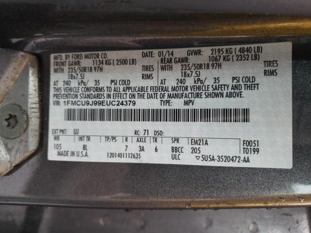 1FMCU9J99EUC24379 | 2014 FORD ESCAPE TIT