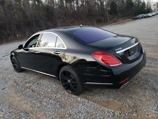 Седани MERCEDES-BENZ S-CLASS 2016 Чорний