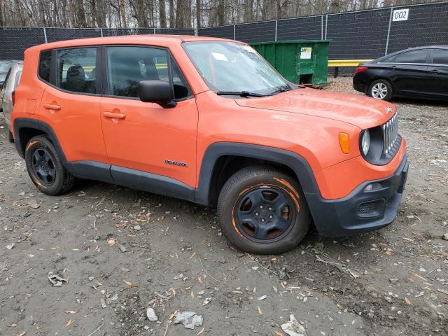 ZACCJAAT9GPD40454 | 2016 Jeep renegade sport