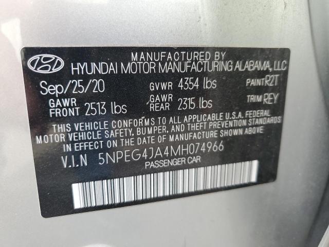 5NPEG4JA4MH074966 | 2021 HYUNDAI SONATA SE