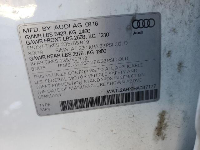 VIN WA1L2AFP0HA037177 2017 Audi Q5, Premium Plus no.13