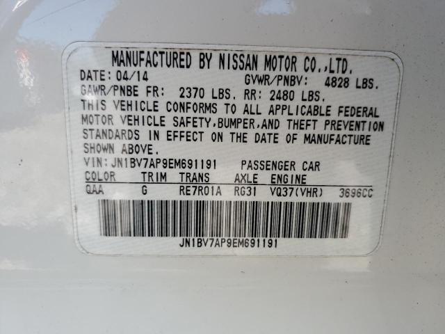 JN1BV7AP9EM691191 | 2014 INFINITI Q50 BASE