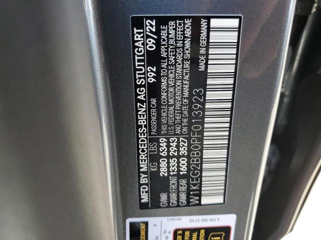 2023 MERCEDES-BENZ EQE SEDAN W1KEG2BB0PF013923