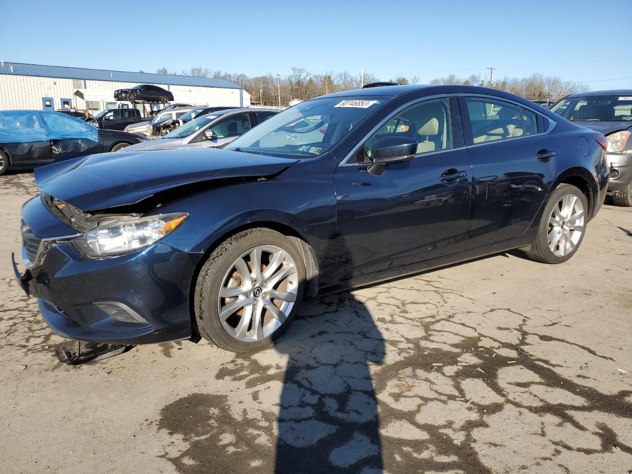 2017 MAZDA 6 TOURING 2.5L  4(VIN: JM1GL1V57H1144487