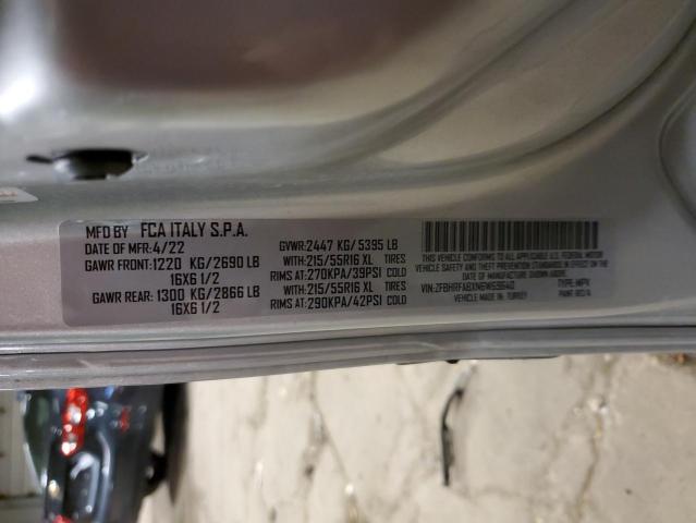 2022 RAM PROMASTER - ZFBHRFABXN6W69640
