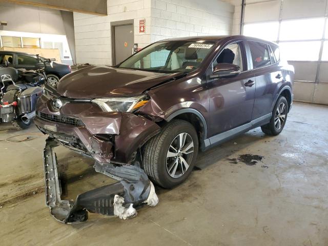 Lot #2494236727 2018 TOYOTA RAV4 salvage car