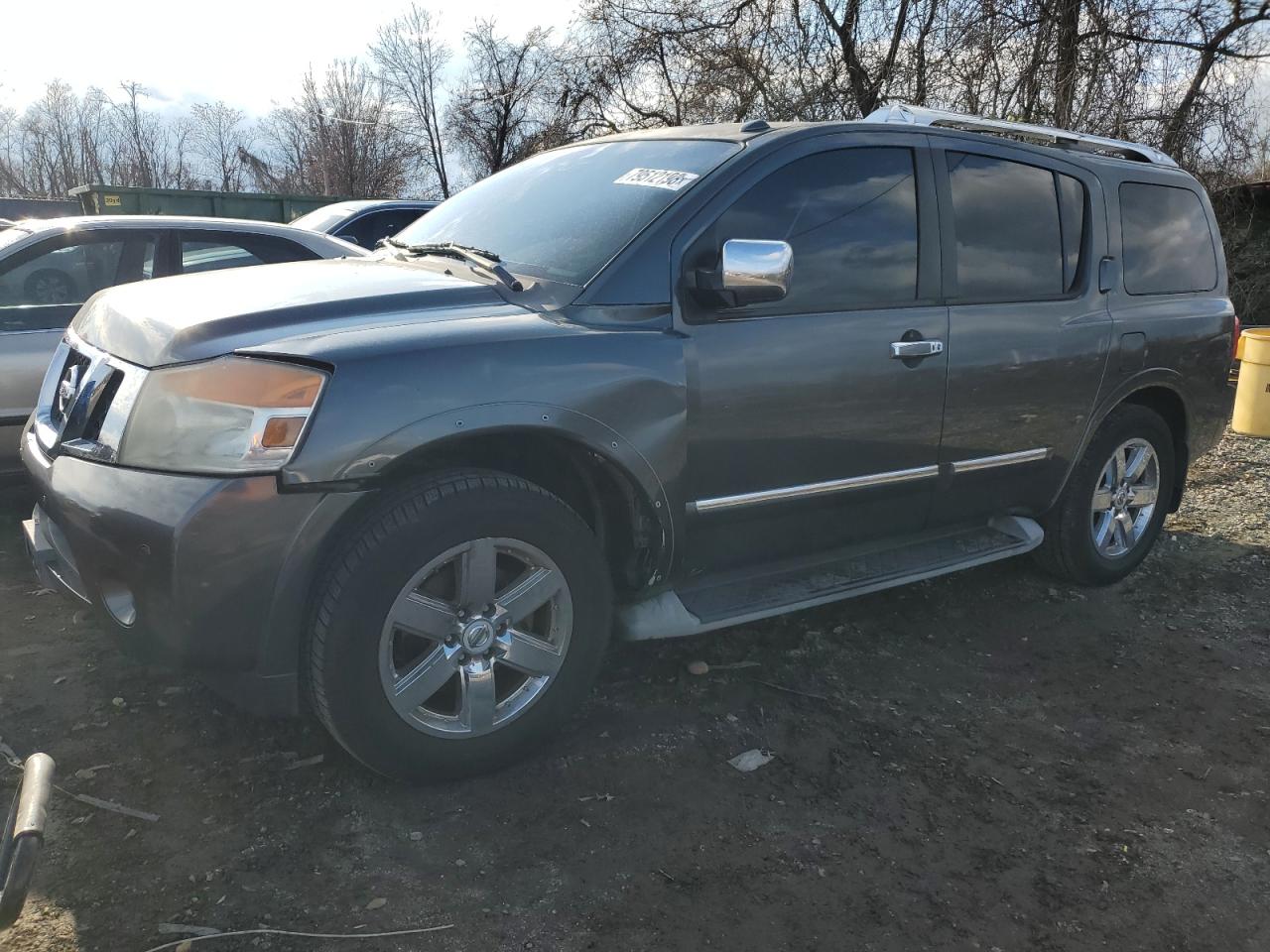 2010 Nissan Armada at MD Baltimore Copart lot 79512193