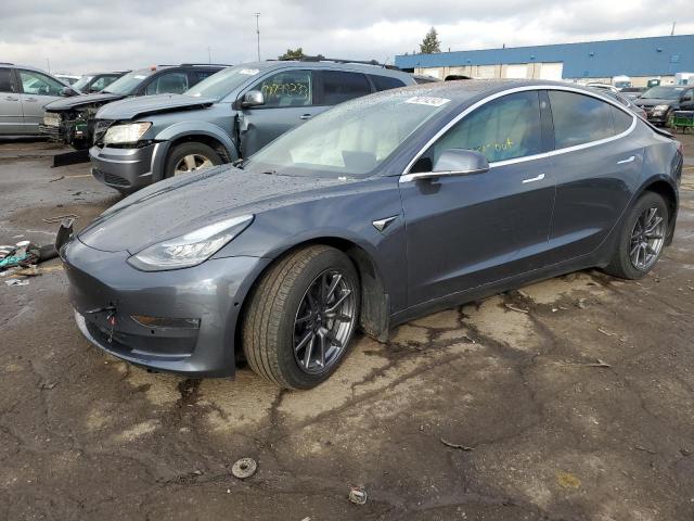 Lot #2461929167 2018 TESLA MODEL 3 salvage car